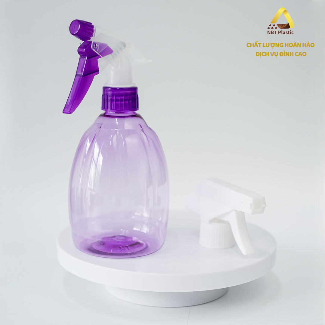 Watering can, 500ml disinfectant spray bottle made of PET
