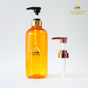 Orange PET bottle 650ml
