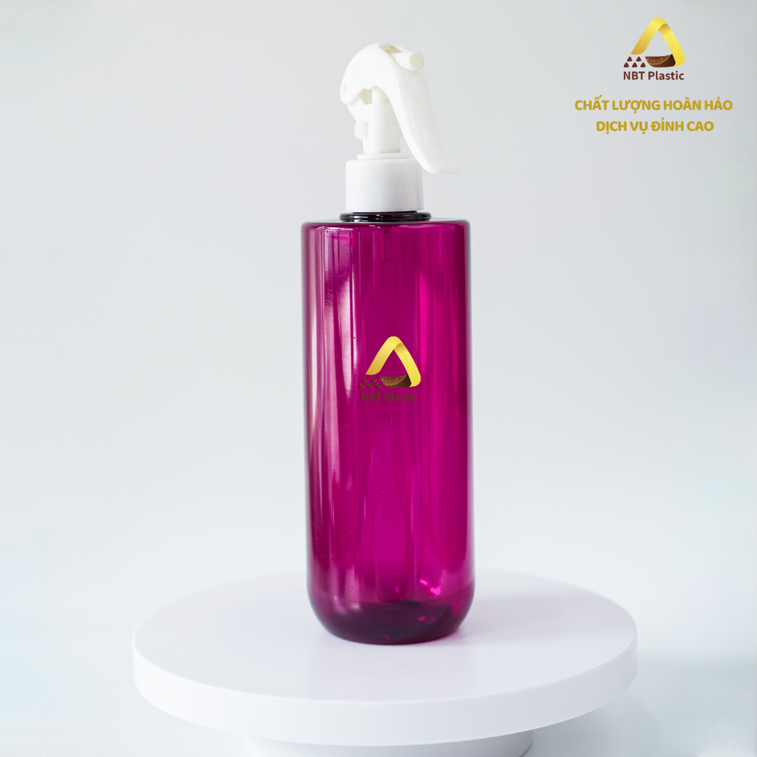 500ml PET bottle specialized for glass spray and disinfectant spray products