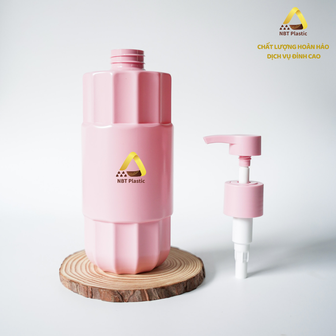 Hot sale 800ml PET plastic bottle for large capacity shampoo and shower gel products