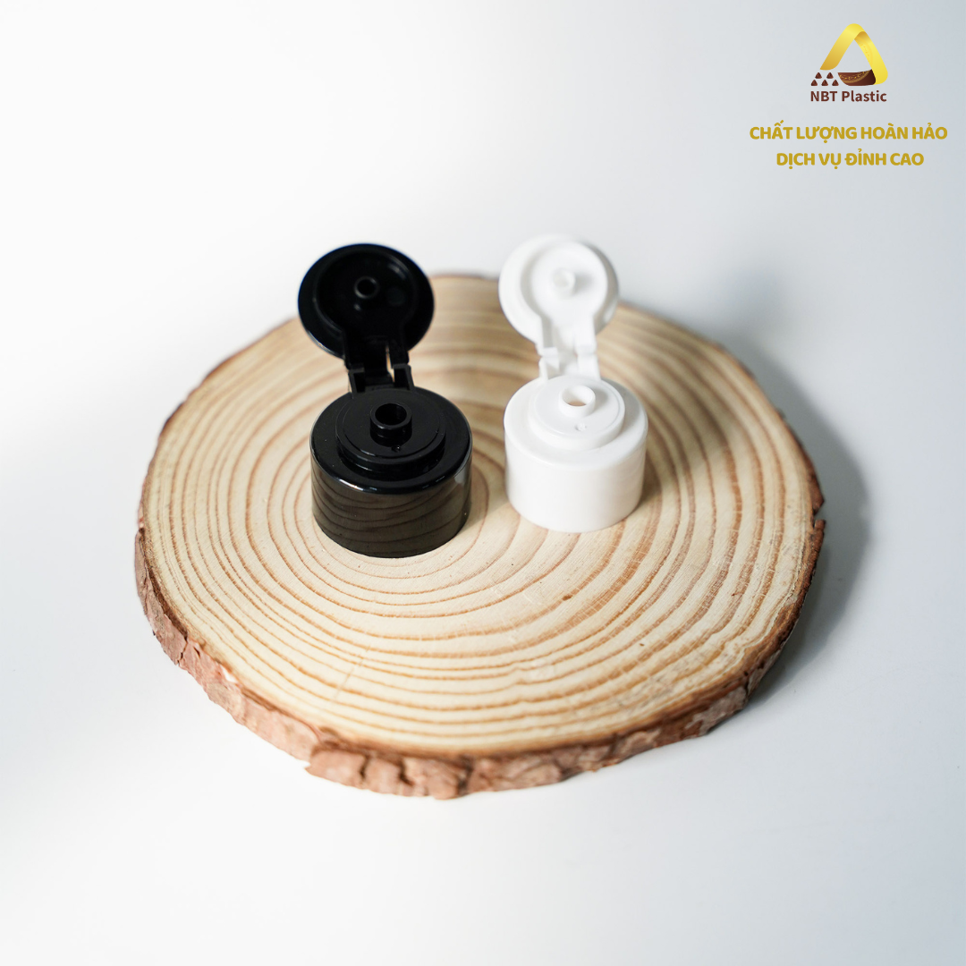 Flip cap fi20/410, 24/410 suitable for shower gel and facial cleanser bottles