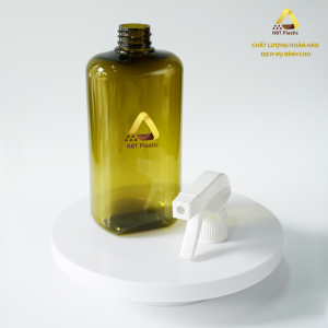 500ml PET spray bottle for disinfectant spray