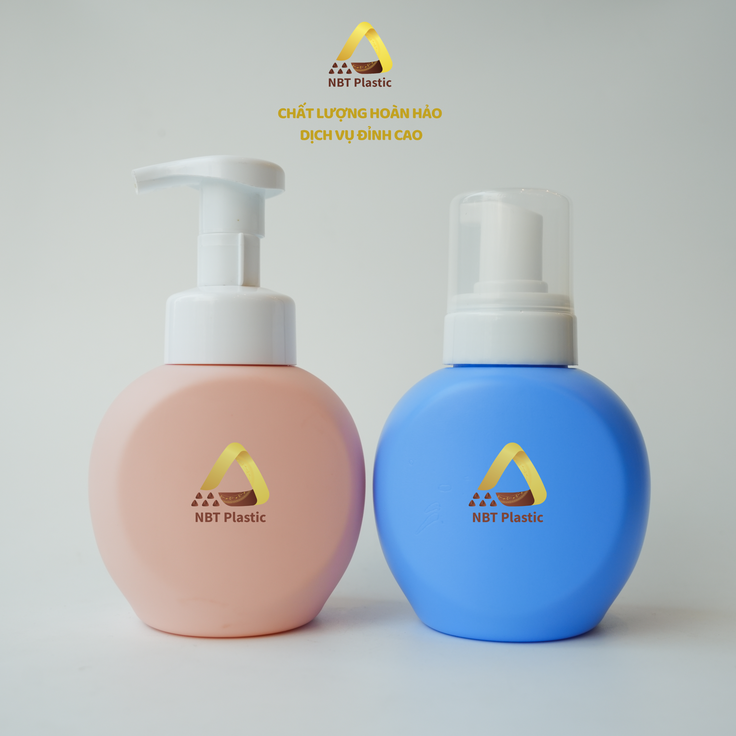 300ml HDPE foam bottle with ready mold