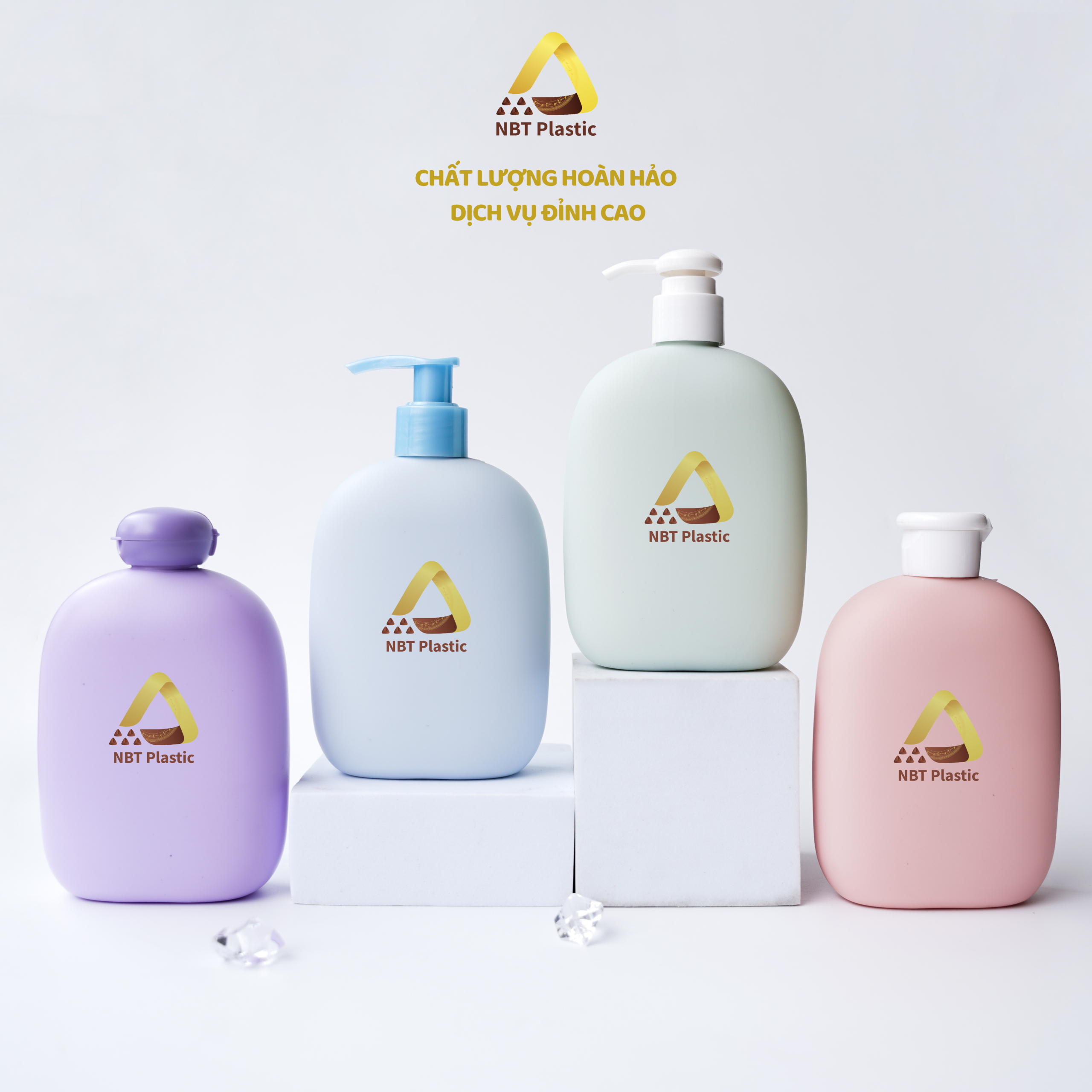 300ml HDPE plastic bottle in many hottrend pastel colors