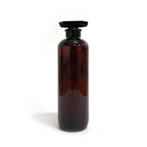 Luxurious 800ml PET plastic bottle suitable for shampoo and shower gel