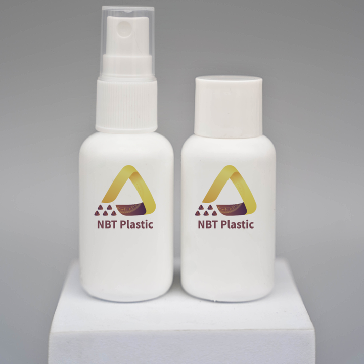 Small 30ml HDPE plastic bottle in many colors suitable for cosmetics